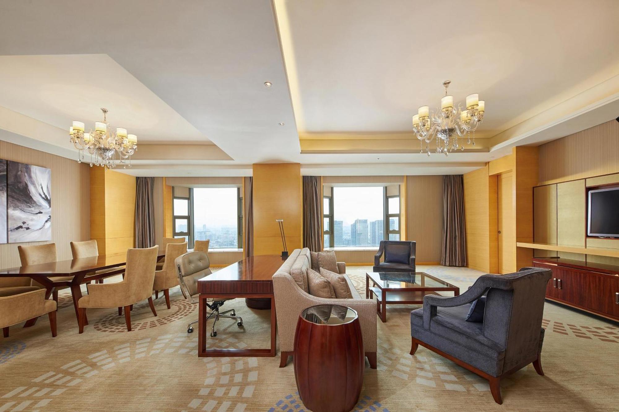 The Westin Fuzhou Minjiang Hotel Exterior foto